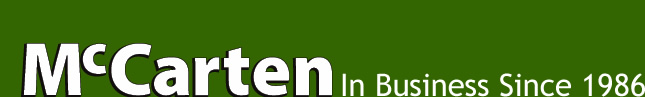 McCarten In Business Since 1986